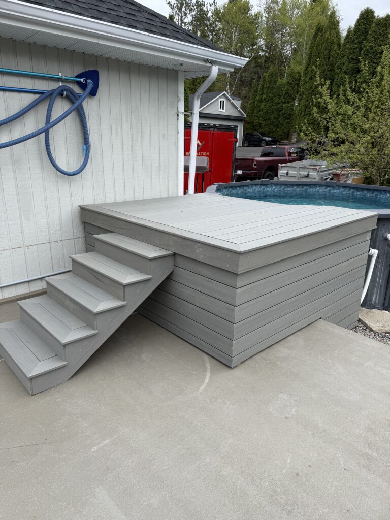 Plateforme composite, spa